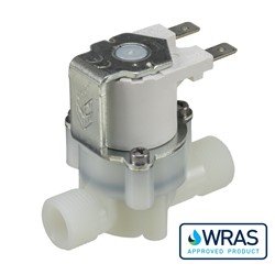 3/8" BSP male connections, 2-way normally closed solenoid valve, 240V AC